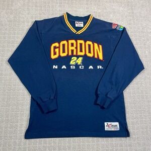 Vintage 90s Jeff Gordan 24 Nascar Racing Chase Authentic Medium Sweatshirt
